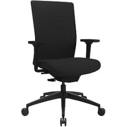 TOPSTAR Bürostuhl Sitness AirWork G mit Armlehnen , schwarz