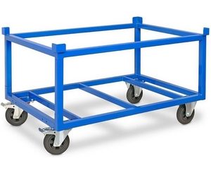 BRB Paletten-Fahrgestell LxBxH 1210x810x700 mm, Tragkraft 750 kg, hohe Ausführung