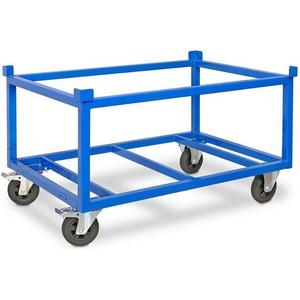 BRB Paletten-Fahrgestell LxBxH 1210x810x700 mm, Tragkraft 750 kg, hohe Ausführung