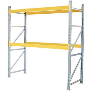 Palettenregal, 3 Ebenen, HxBxT 300x202,5x110 cm, Fachlast 3100 kg