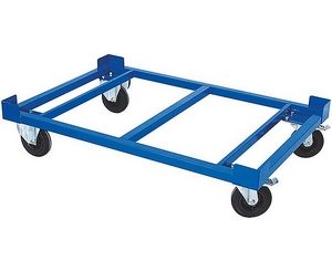 Palettenroller / Paletten-Fahrgestell, LxBxH 1220x820x275 mm, Tragkraft 500 kg